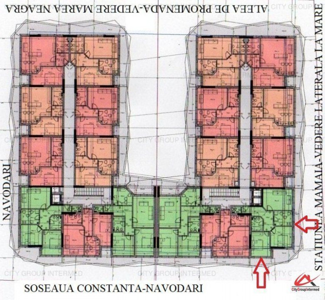 Constanta - Mamaia Nord - apartament cu vedere frontala la mare !!!!