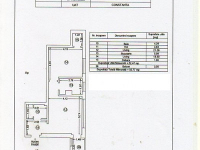 Constanta - Tomis Nord - Vivo - 2 camere in bloc nou