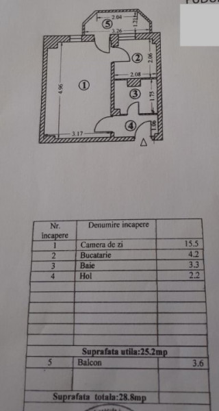 Constanta - Tomis II - garsoniera in bloc de apartamente