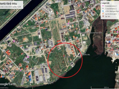 Mamaia Sat - teren cu vedere spre lac