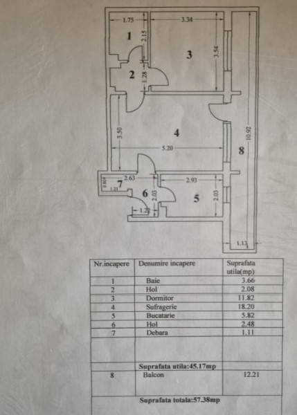 Tomis III - City Mall - apartament 2 camere