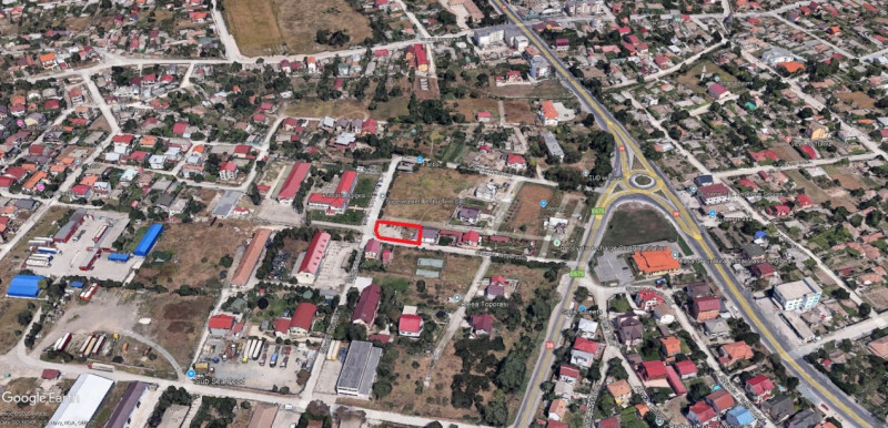 Agigea - vis a vis de Primarie - teren 462mp cu deschidere la 3 strazi