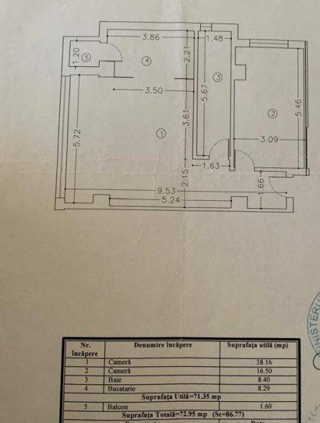 Constanta - Inel II - apartament 2 camere