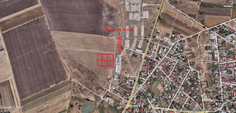 Constanta -Techirghiol-la intrarea dinspre Agigea-teren 450mp