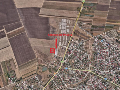 Constanta -Techirghiol-la intrarea dinspre Agigea-teren 450mp