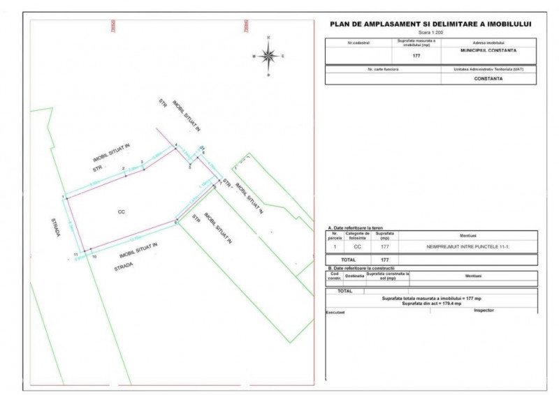 Constanta - Tomis I - teren cu PUD aprobat de P+2